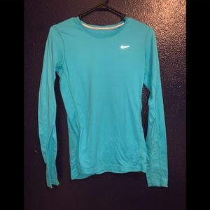 Nike dry fit running long sleeve shirt